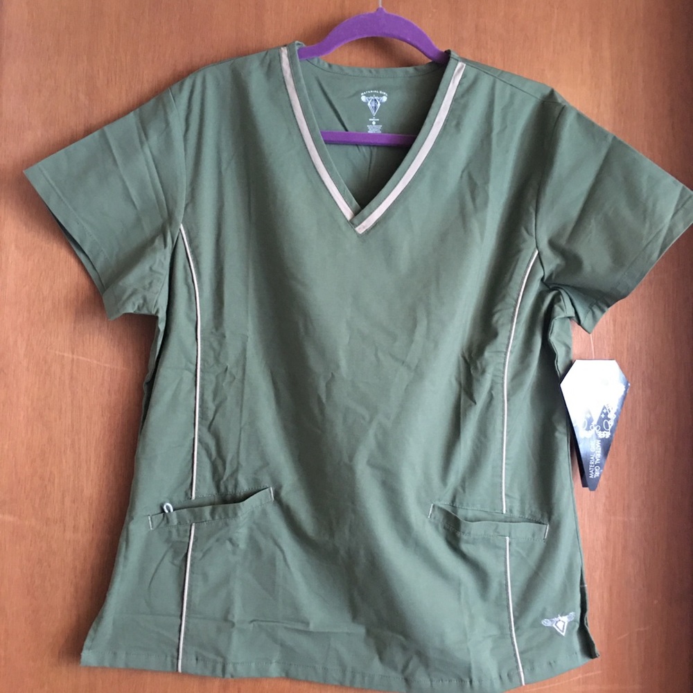 Material Girl Scrub Top